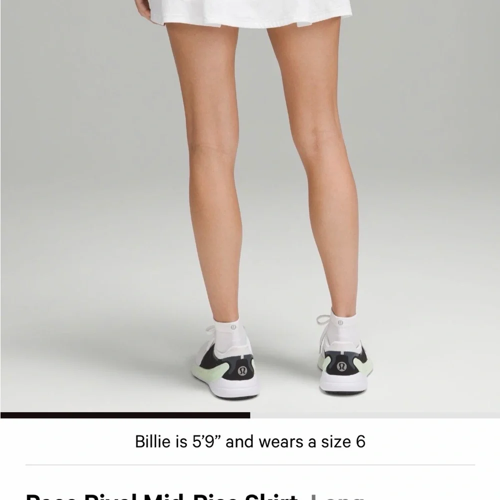 LULULEMON PACE RIVAL SKIRT SIZE 6 gently worn like new - Picture 7 of 7